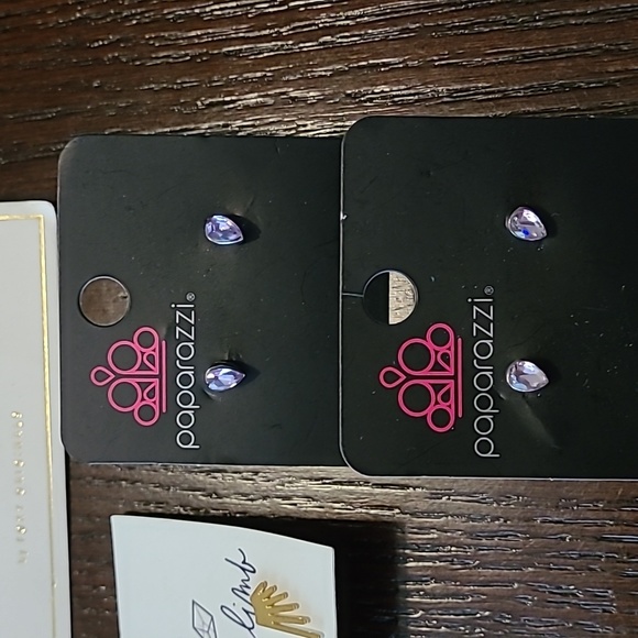 Earring Bundle New with tags Lot of earrings silver tone and gold tone collectio - Picture 5 of 7